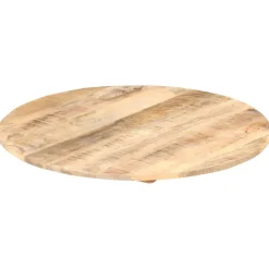 vidaXL Accesorios Para Mesas-Superficie de mesa redonda madera maciza de mango 15-16 mm 40cm