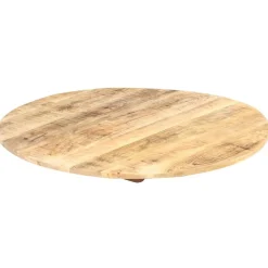 vidaXL Accesorios Para Mesas-Superficie de mesa redonda madera maciza de mango 15-16 mm 40cm