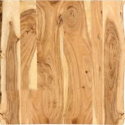 vidaXL Superficie de mesa de madera maciza de acacia 58x(50-60)x2,5 cm Clearance