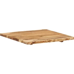 vidaXL Superficie de mesa de madera maciza de acacia 58x(50-60)x2,5 cm Clearance