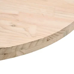 vidaXL Accesorios Para Mesas-Superficie de mesa madera maciza de pino Ø30x2,5 cm