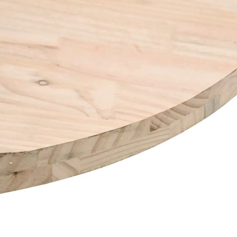 vidaXL Accesorios Para Mesas-Superficie de mesa madera maciza de pino Ø30x2,5 cm