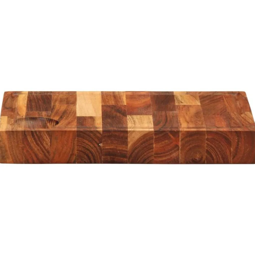 vidaXL Tabla de cortar madera maciza de acacia 30x21x4 cm Best