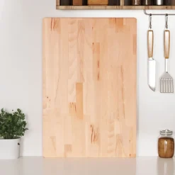 vidaXL Tabla de cortar madera maciza de haya 60x40x4 cm Sale