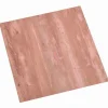 vidaXL Materiales De Construcción-Tablas de Suelo 55 pcs Rojo 5,11 m² PVC