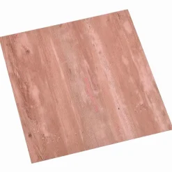 vidaXL Materiales De Construcción-Tablas de Suelo 55 pcs Rojo 5,11 m² PVC