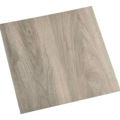vidaXL Materiales De Construcción-Tablas de Suelo 55 pcs Taupé 5,11 m² PVC