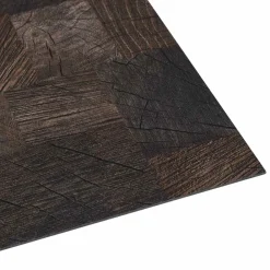 vidaXL Materiales De Construcción-Tablas de Suelo 55 pcs Marrón 5,11 m² PVC