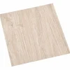 vidaXL Materiales De Construcción-Tablas de Suelo 55 pcs Marrón Claro 5,11 m² PVC