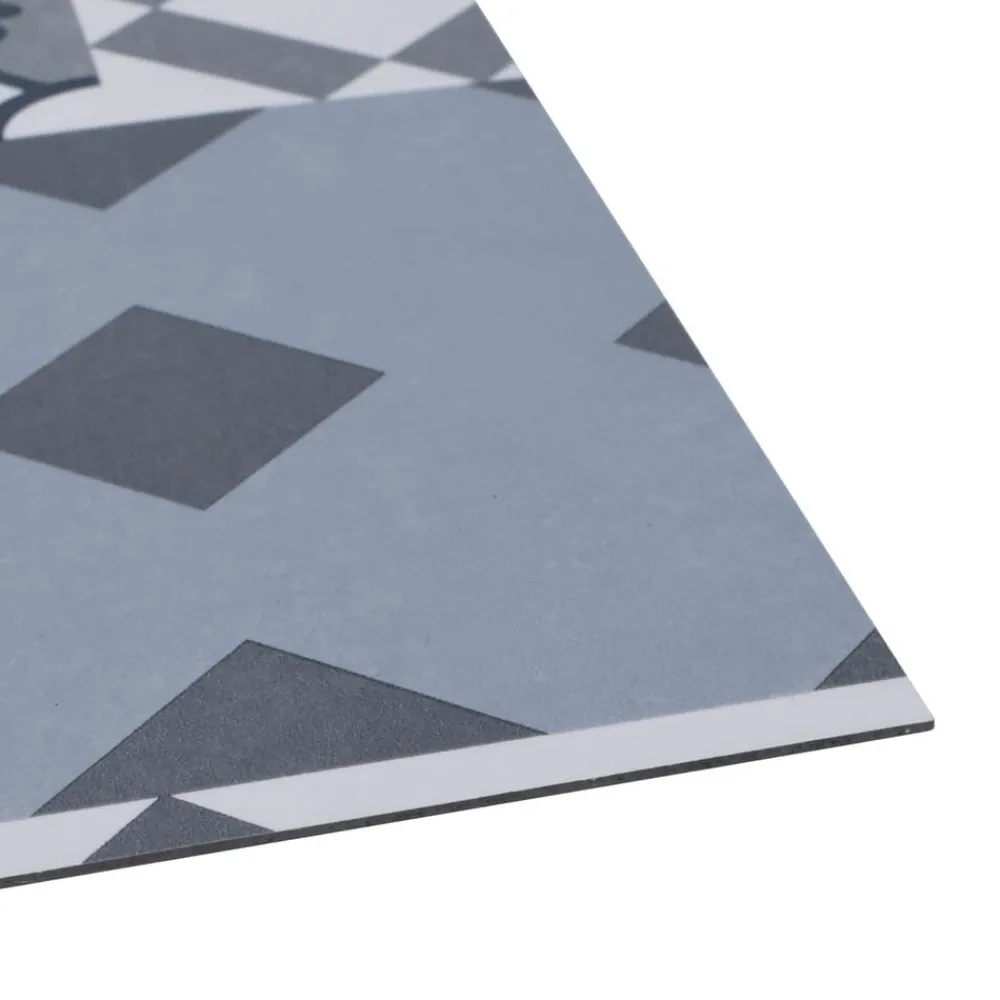 vidaXL Materiales De Construcción-Tablas de Suelo 55 pcs Multicolor 5,11 m² PVC