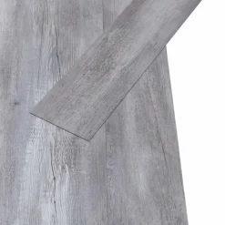 vidaXL Materiales De Construcción-Tablas de Suelo 36 pcs Gris 5,02 m² PVC
