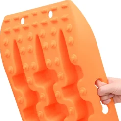 vidaXL Tablas de tracción 2 unidades nailon 106x30,5x7 cm Naranja Best