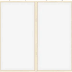 vidaXL Tablero de Anuncios 80 x 80 x 1.4 cm Madera maciza de pino Best