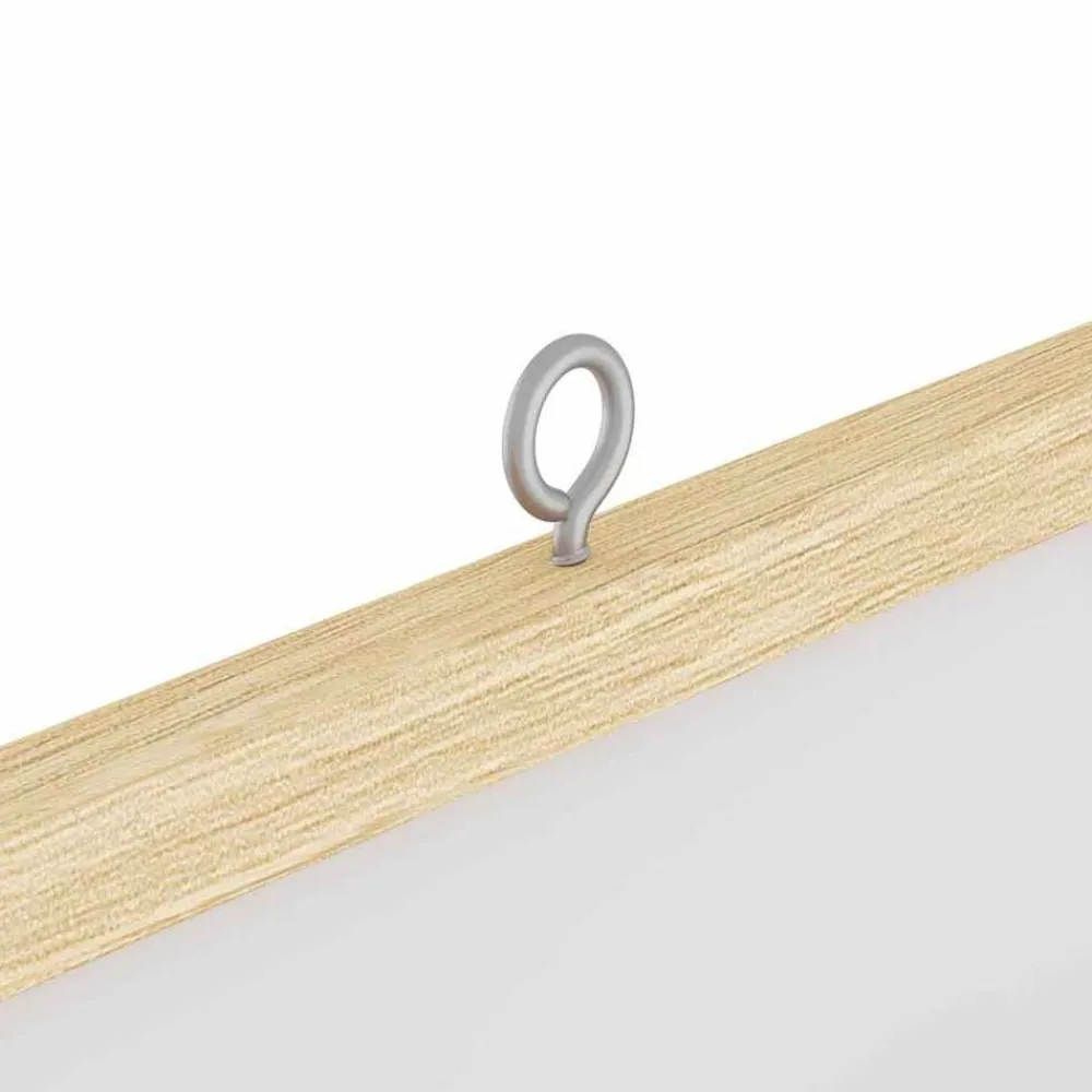 vidaXL Tablero de Anuncios 80 x 80 x 1.4 cm Madera maciza de pino Best