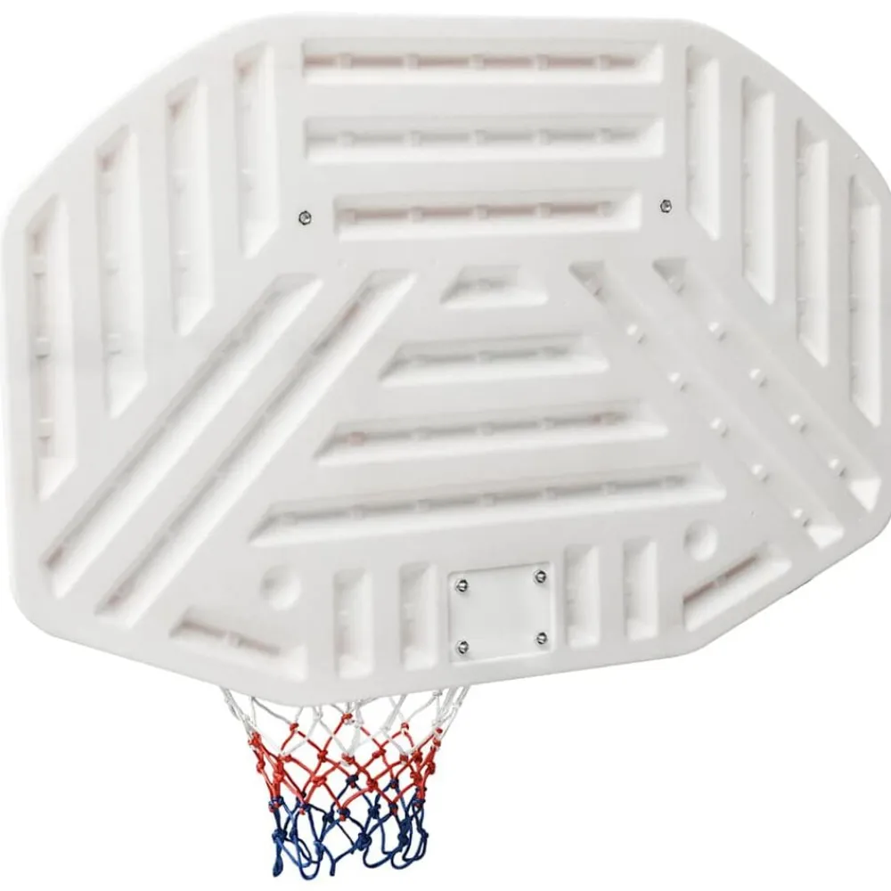 vidaXL Tablero de baloncesto polietileno 109x71x3 cm Blanco Online