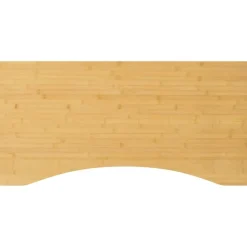 vidaXL Tablero de escritorio de bambú 110x55x4 cm Clearance