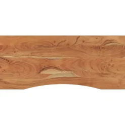 vidaXL Tablero de escritorio rectangular madera acacia 120x50x2,5 cm New