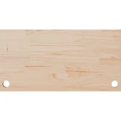 vidaXL Accesorios Para Mobiliario De Oficina-Tablero de escritorio madera maciza de pino 80x40x2,5 cm