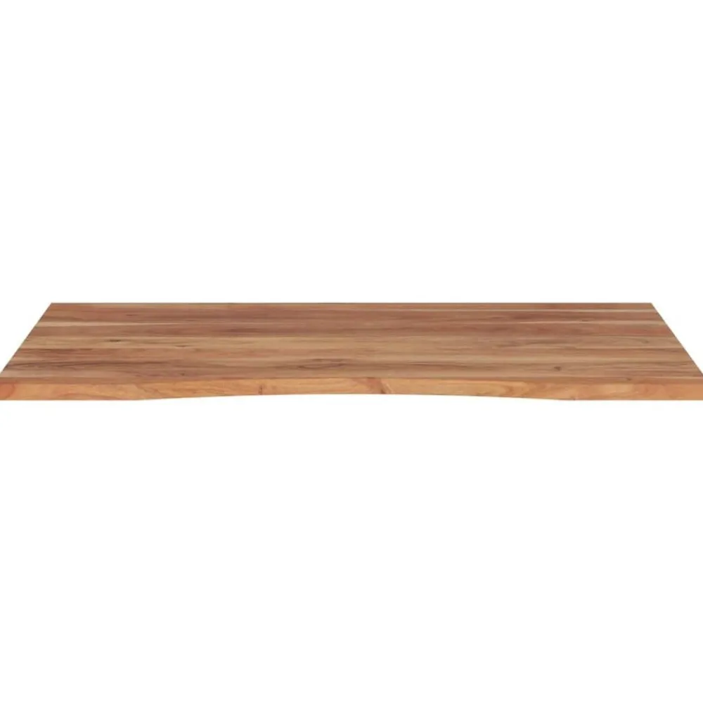 vidaXL Accesorios Para Mesas-Tablero de escritorio rectangular madera acacia 100x80x2,5 cm