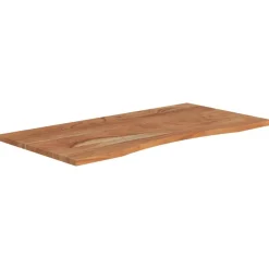 vidaXL Accesorios Para Mesas-Tablero de escritorio rectangular madera acacia 110x60x2,5 cm