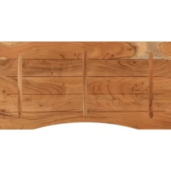 vidaXL Accesorios Para Mesas-Tablero de escritorio rectangular madera acacia 110x60x2,5 cm
