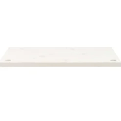 vidaXL Tablero de escritorio madera maciza de pino 80x40x2,5 cm Blanco Hot