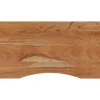 vidaXL Tablero de escritorio rectangular madera de acacia 80x50x2,5 cm