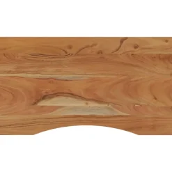 vidaXL Tablero de escritorio rectangular madera de acacia 80x50x2,5 cm