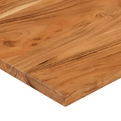 vidaXL Tablero de escritorio rectangular madera de acacia 80x50x2,5 cm