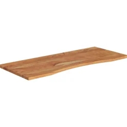 vidaXL Accesorios Para Mesas-Tablero de escritorio rectangular madera acacia 110x50x2,5 cm