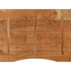 vidaXL Accesorios Para Mesas-Tablero de escritorio rectangular madera acacia 110x80x2,5 cm