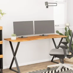 vidaXL Tablero de escritorio rectangular madera acacia 160x50x2,5 cm Best