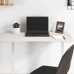 vidaXL Tablero de escritorio madera maciza de pino 80x40x2,5 cm Blanco
