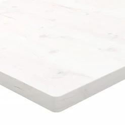 vidaXL Tablero de escritorio madera maciza de pino 80x40x2,5 cm Blanco