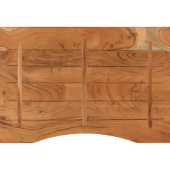 vidaXL Accesorios Para Mesas-Tablero de escritorio rectangular madera acacia 100x60x2,5 cm