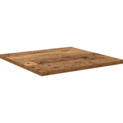vidaXL Estanterías-Tablero de Estantería 4 pcs Marrón 40 x 40 x 1,5 cm