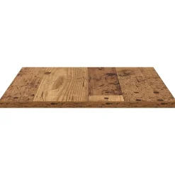 vidaXL Estanterías-Tablero de Estantería 4 pcs Marrón 40 x 40 x 1,5 cm