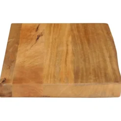 vidaXL Accesorios Para Mesas-Tablero de mesa borde natural madera maciza mango 50x20x2,5 cm