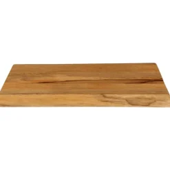 vidaXL Accesorios Para Mesas-Tablero de mesa borde natural madera maciza mango 50x40x2,5 cm
