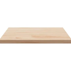 vidaXL Accesorios Para Mesas-Tablero de mesa cuadrado madera maciza de pino 60x60x2,5 cm