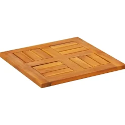 vidaXL Accesorios Para Mesas-Tablero de mesa cuadrado madera maciza de acacia 40x40x2 cm