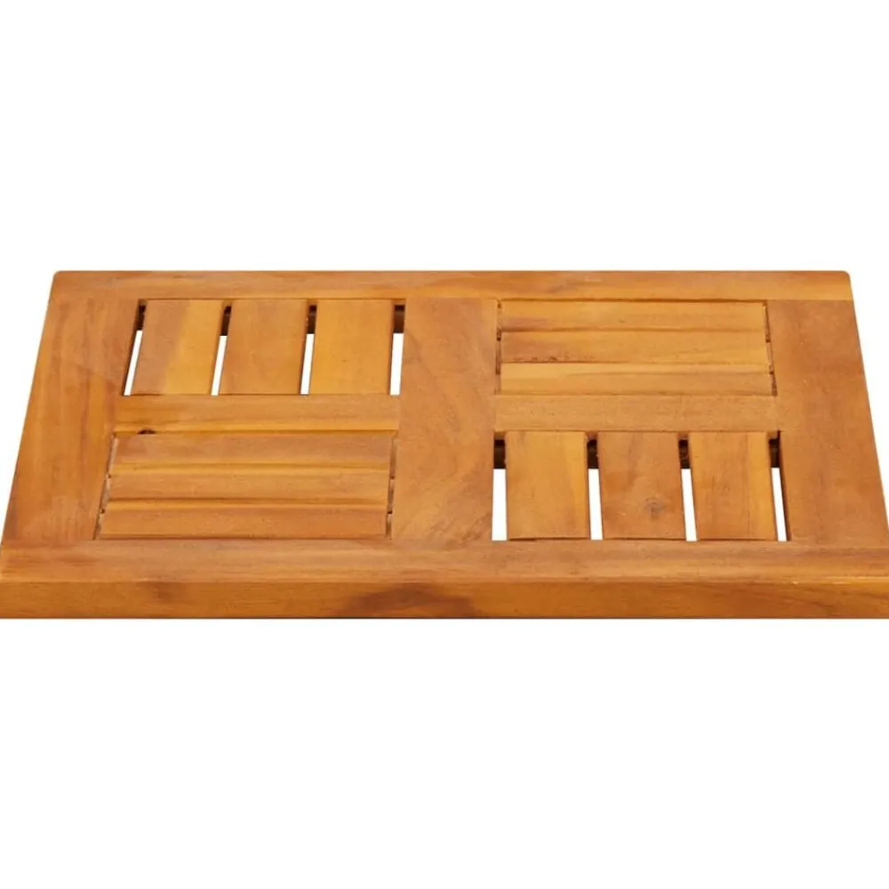 vidaXL Accesorios Para Mesas-Tablero de mesa cuadrado madera maciza de acacia 40x40x2 cm