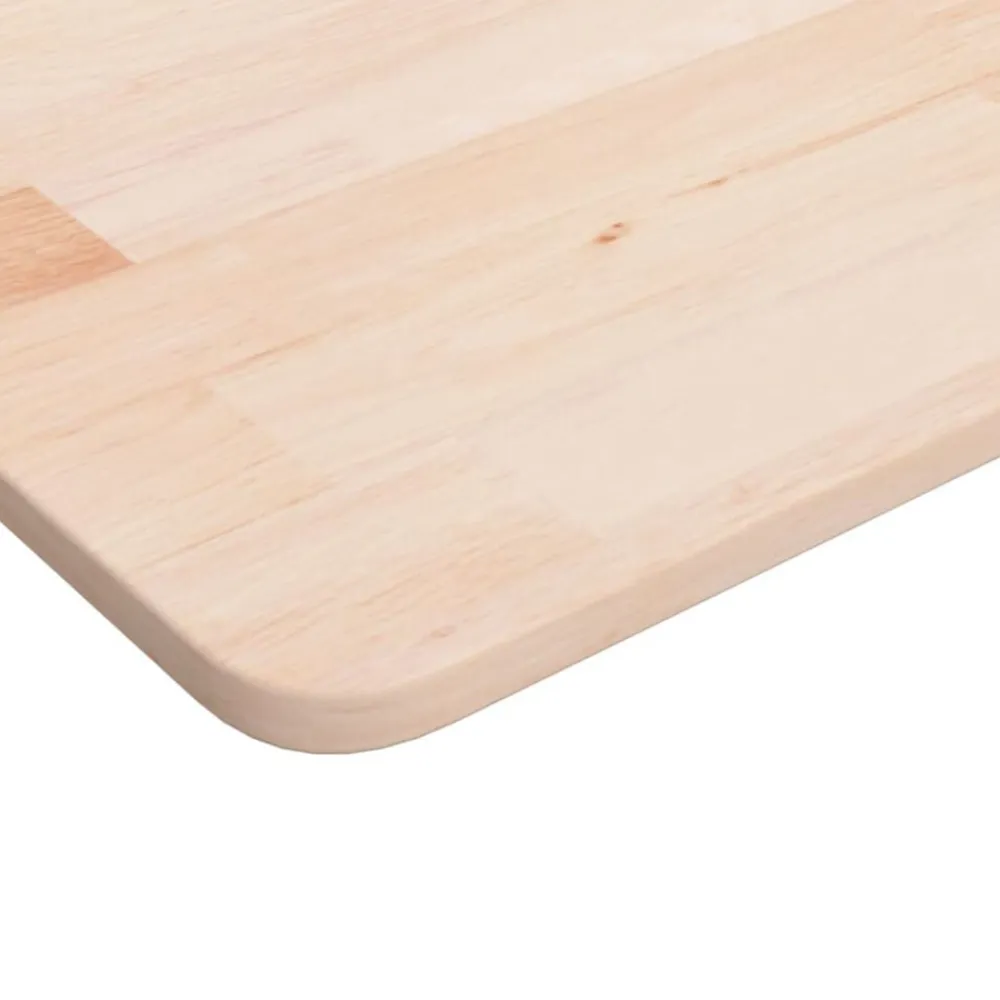 vidaXL Tablero de mesa cuadrada madera de roble sin tratar 40x40x1,5cm Natural Sale