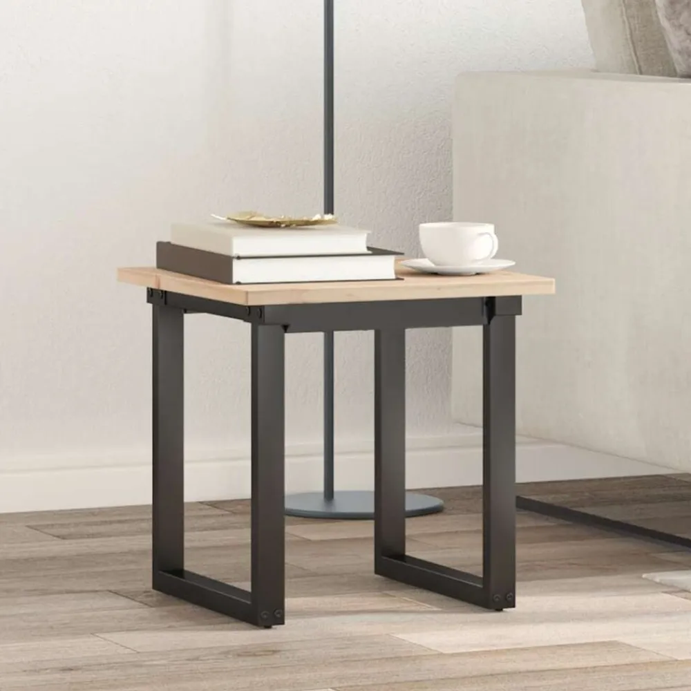 vidaXL Accesorios Para Mesas-Tablero de mesa cuadrado madera maciza de pino 40x40x1,7 cm