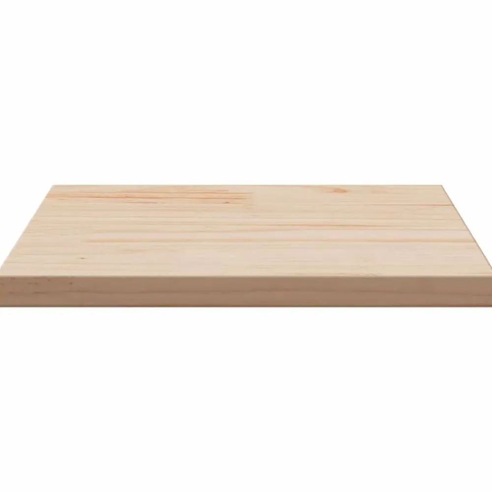 vidaXL Accesorios Para Mesas-Tablero de mesa cuadrado madera maciza de pino 40x40x1,7 cm