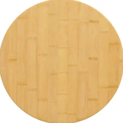 vidaXL Accesorios Para Mesas-Tablero de mesa de bambú Ø40x1,5 cm
