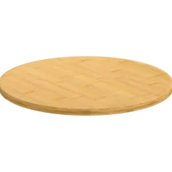 vidaXL Accesorios Para Mesas-Tablero de mesa de bambú Ø40x1,5 cm