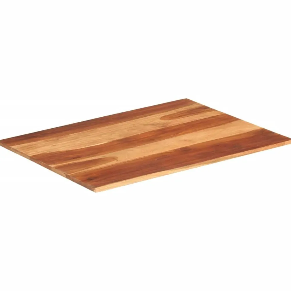 vidaXL Accesorios Para Mesas-Tablero de mesa madera maciza de acacia 15-16 mm 60x80 cm