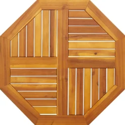 vidaXL Accesorios Para Mesas-Tablero de mesa octogonal madera maciza de acacia 70x70x2 cm