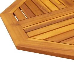 vidaXL Accesorios Para Mesas-Tablero de mesa octogonal madera maciza de acacia 70x70x2 cm
